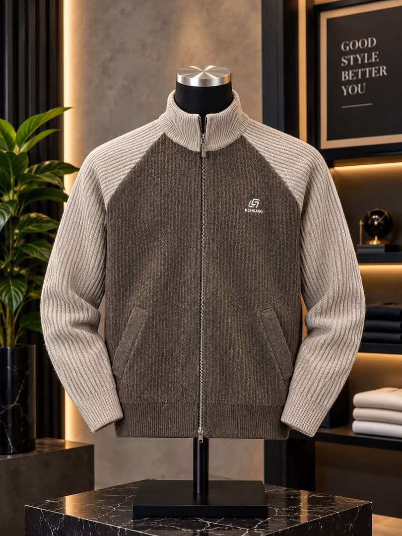 Zip up sweater