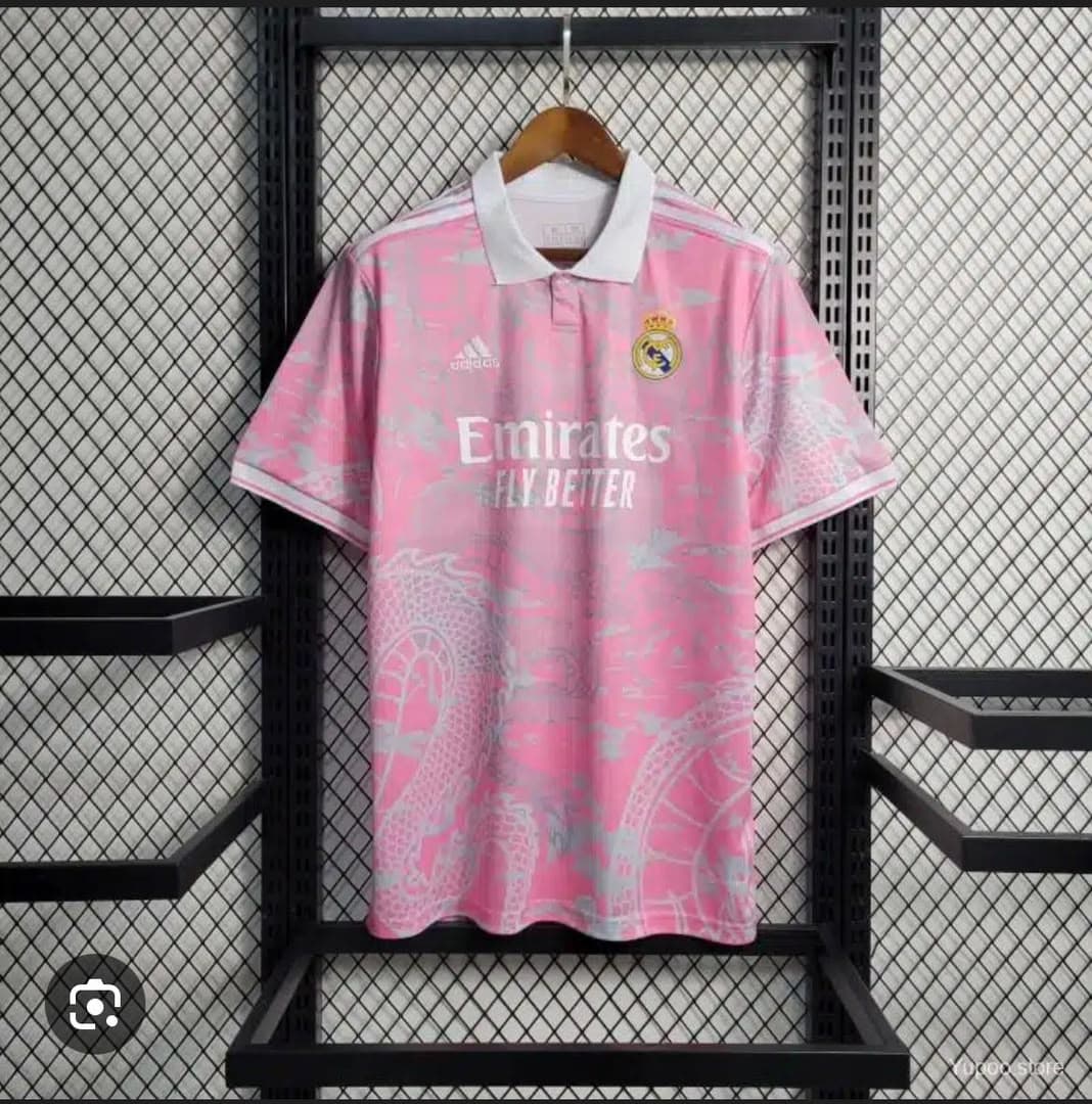 Real Madrid pink Jersey