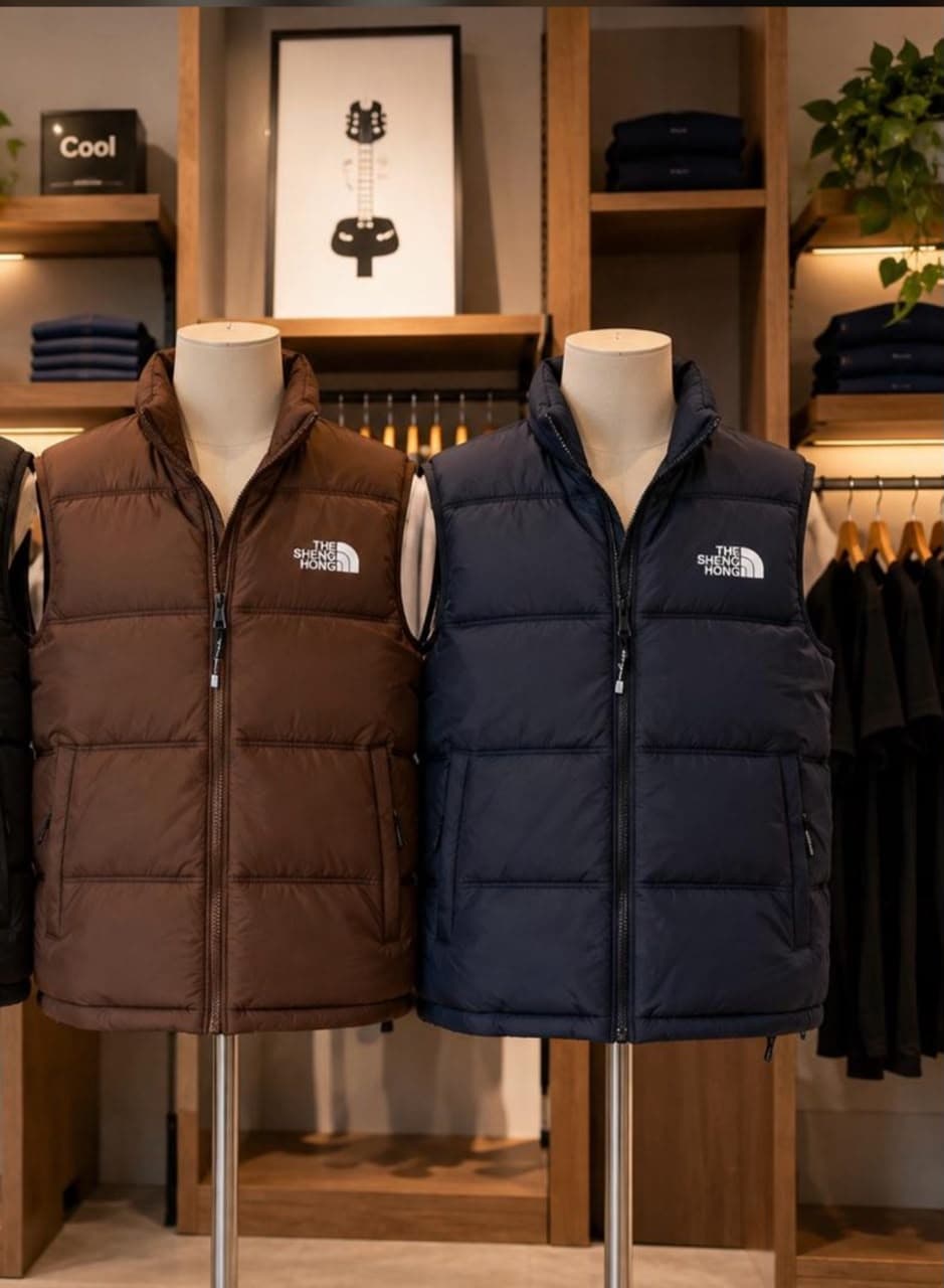 Sleeveless Puffer Jacket