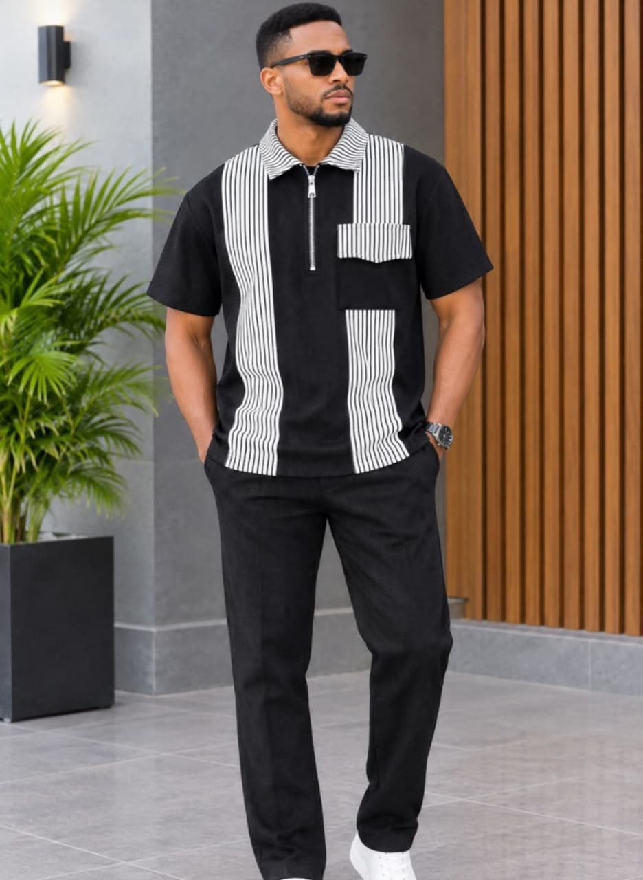 Casual Two- piece Matching Tracksuit