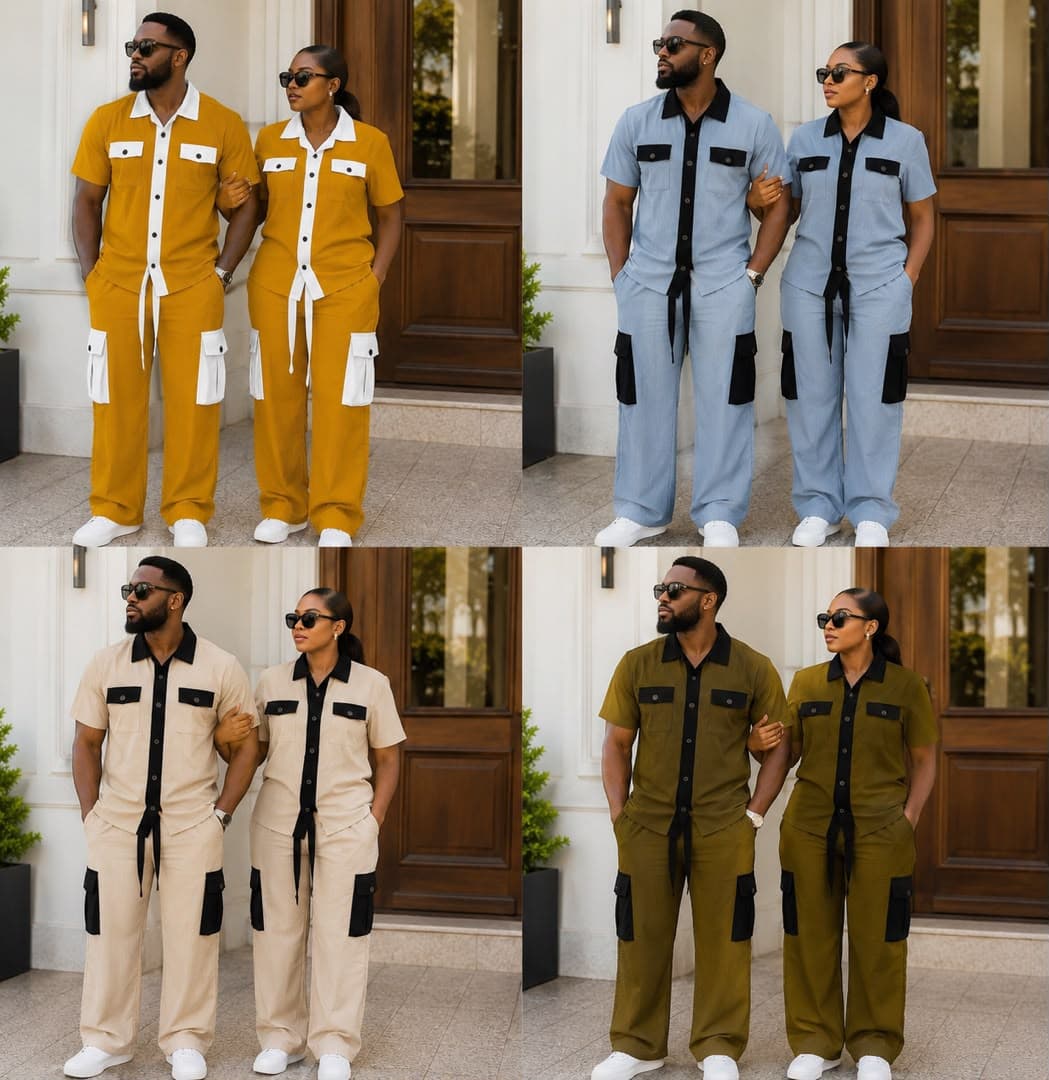 Two-Tone Safari Utility Suit