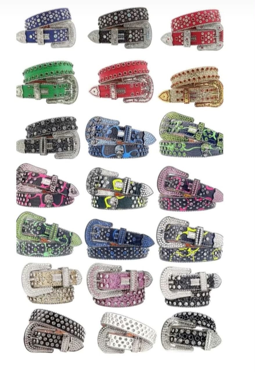 Rhinestone Belt
