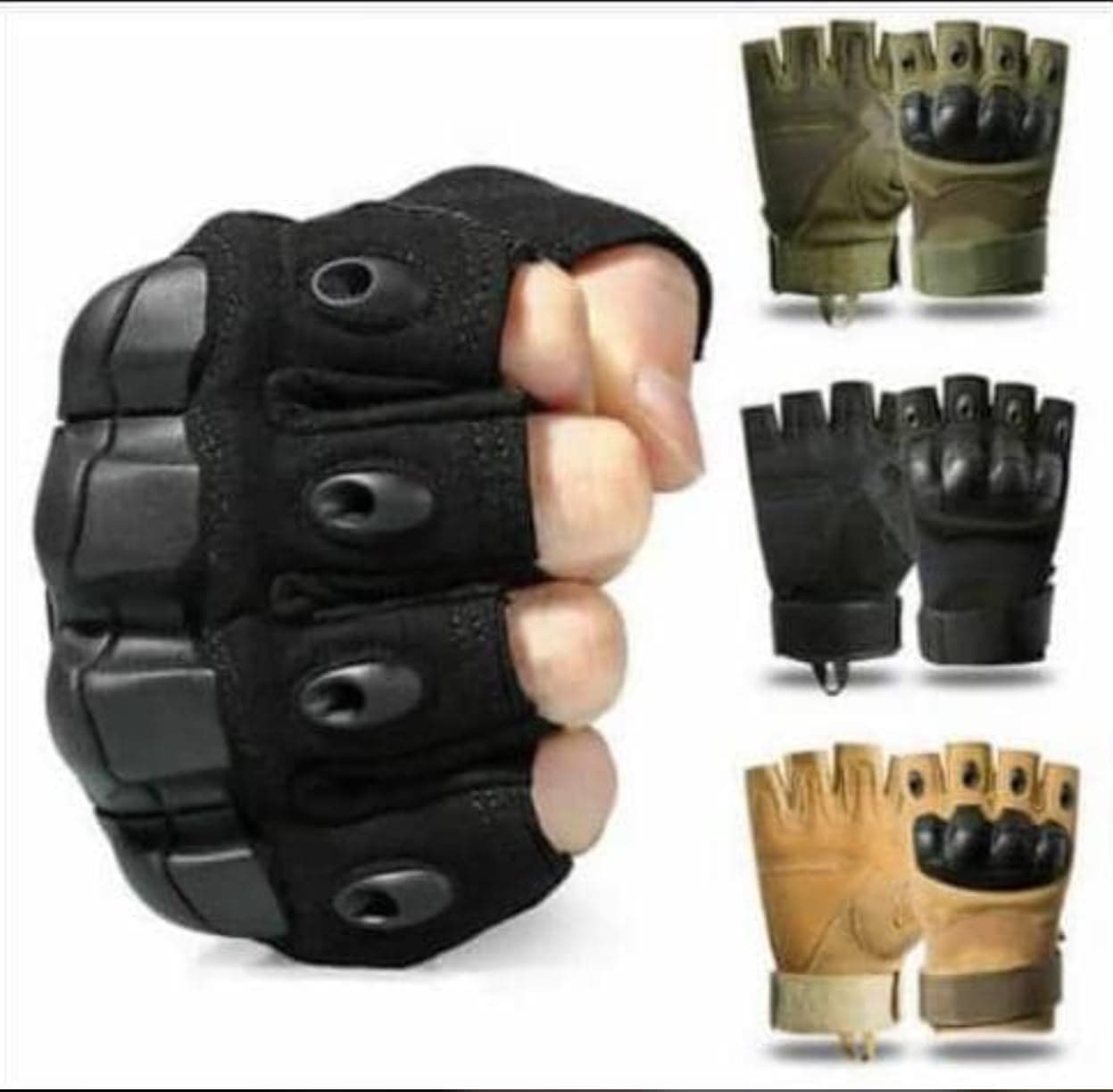 Fingerless Tactical Gloves