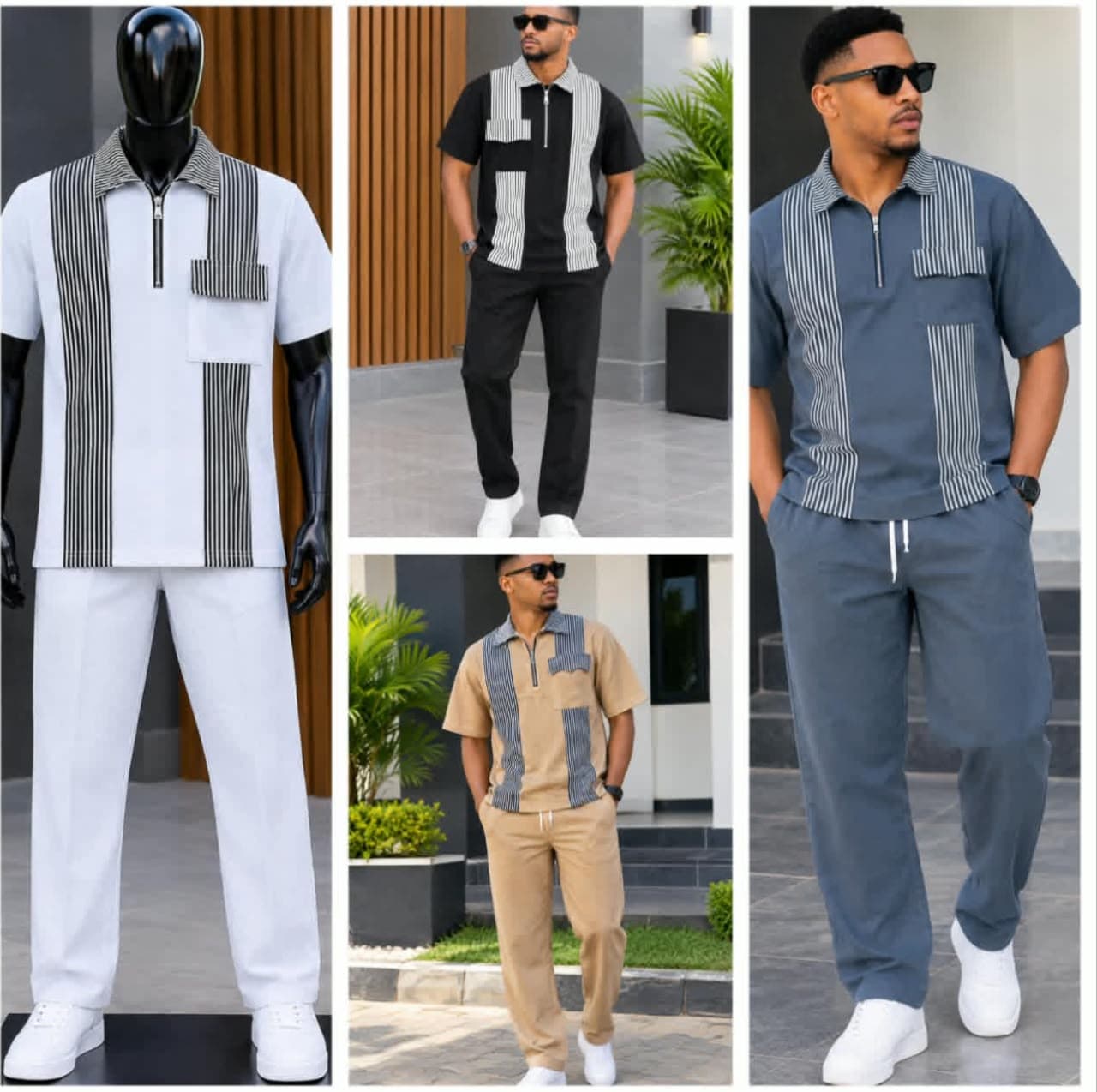 Casual Two- piece Matching Tracksuit