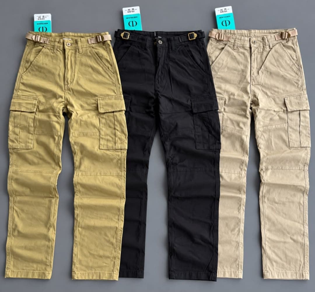 Side-Buckle Utility Trouser