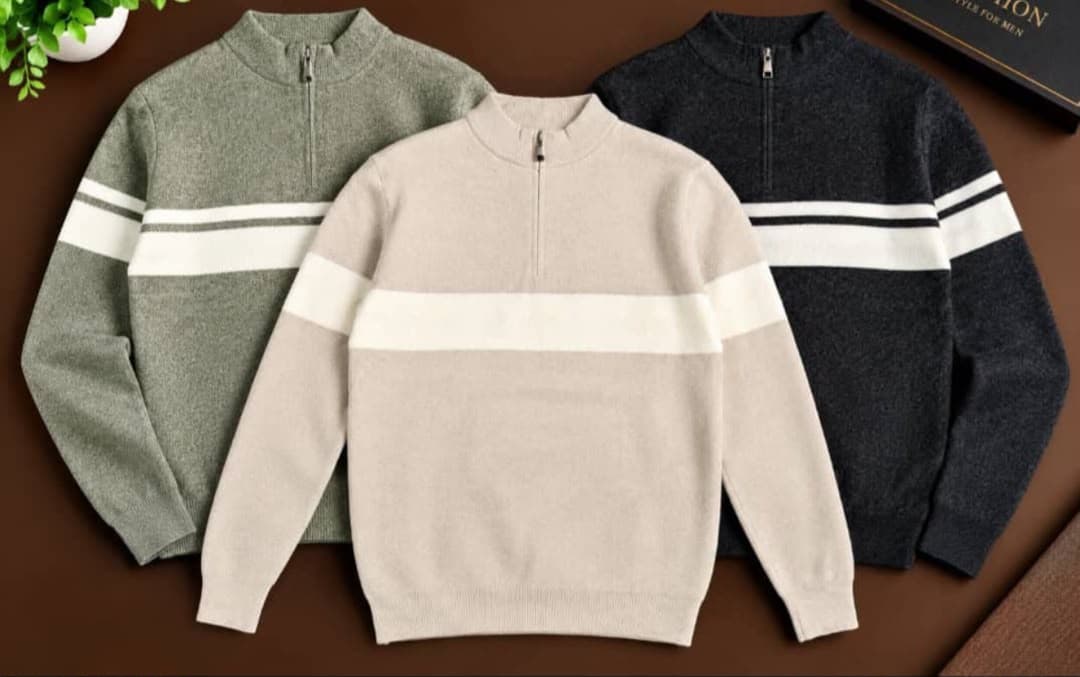 Chest Stripe Quarter-Zip