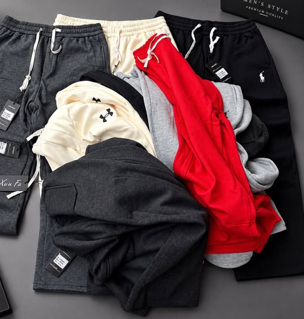 Wide-Leg Sweatpants