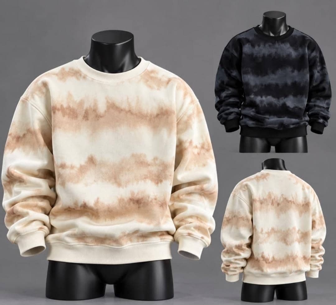 Tie-Dye Crewneck Sweatshirt